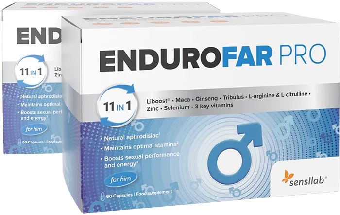 EnduroFar PRO - Potenciador do Desempenho Masculino