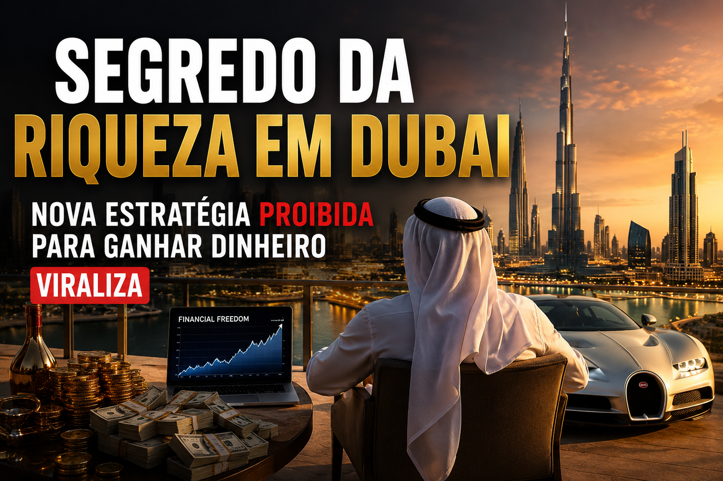Segredo da Riqueza em Dubai - Nova Estratégia Proibida para Ganhar Dinheiro Viraliza
