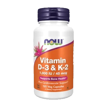 NOW Vitamina D3 e K2