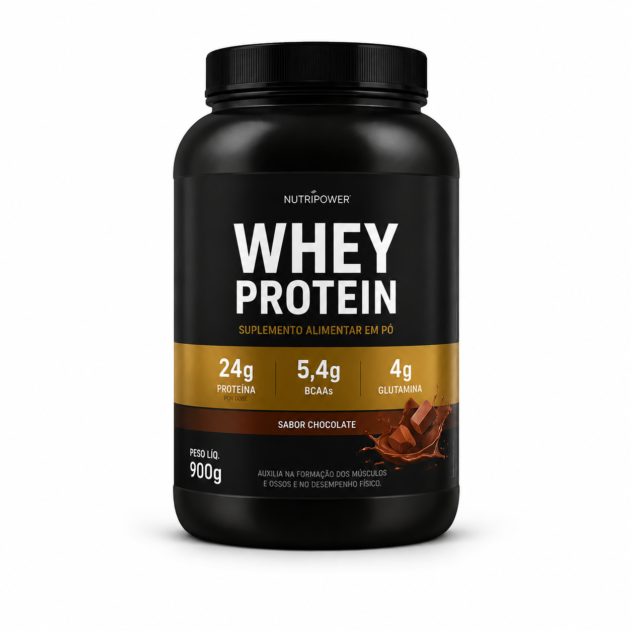 Whey Protein — Suplemento Alimentar em Pó