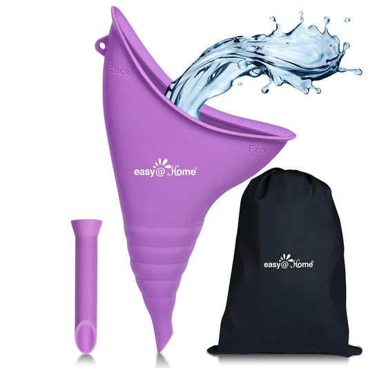 Urinador feminino portátil de silicone